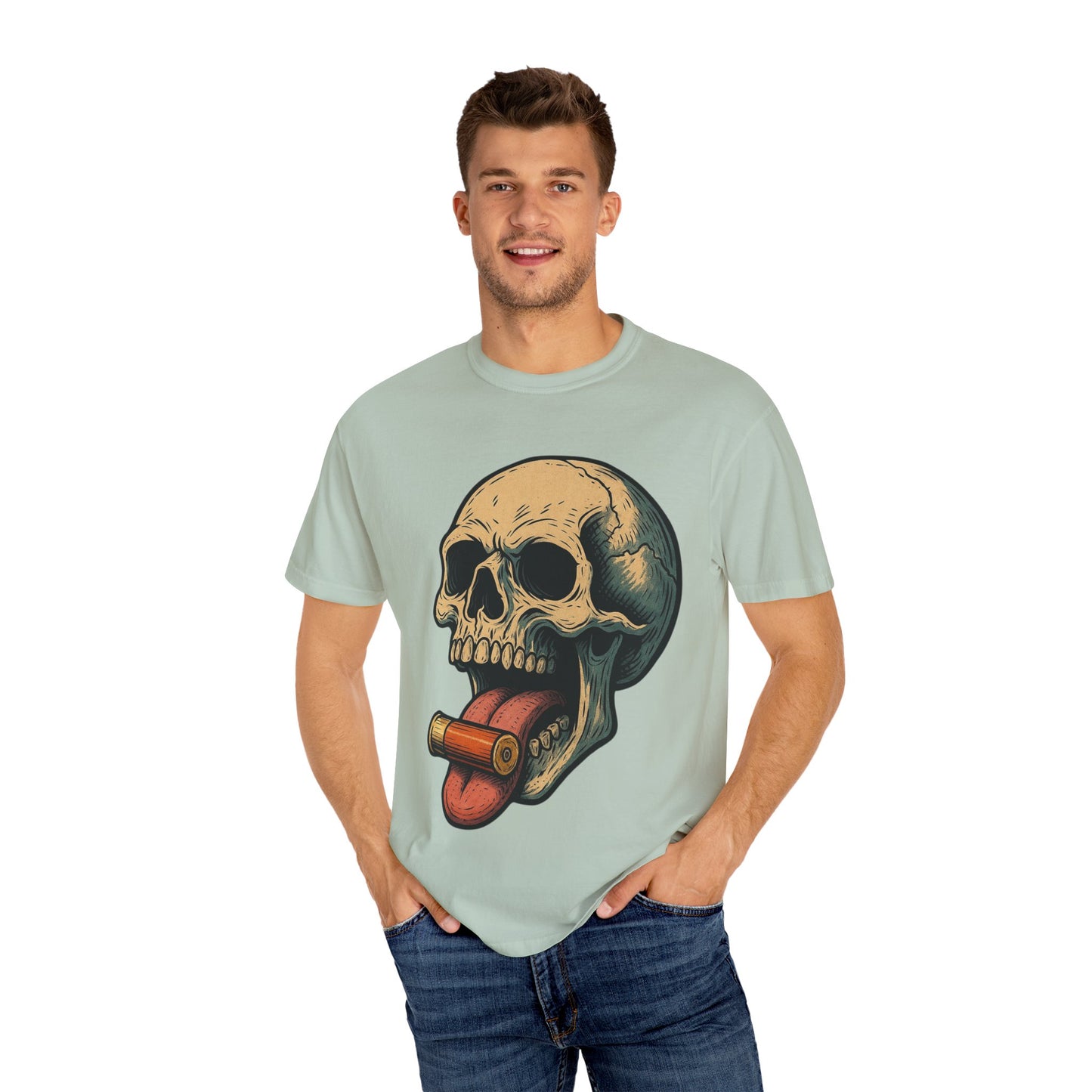 Skull & Shell | Clay Target Sports Tee – Trap, Skeet & Sporting Clays"