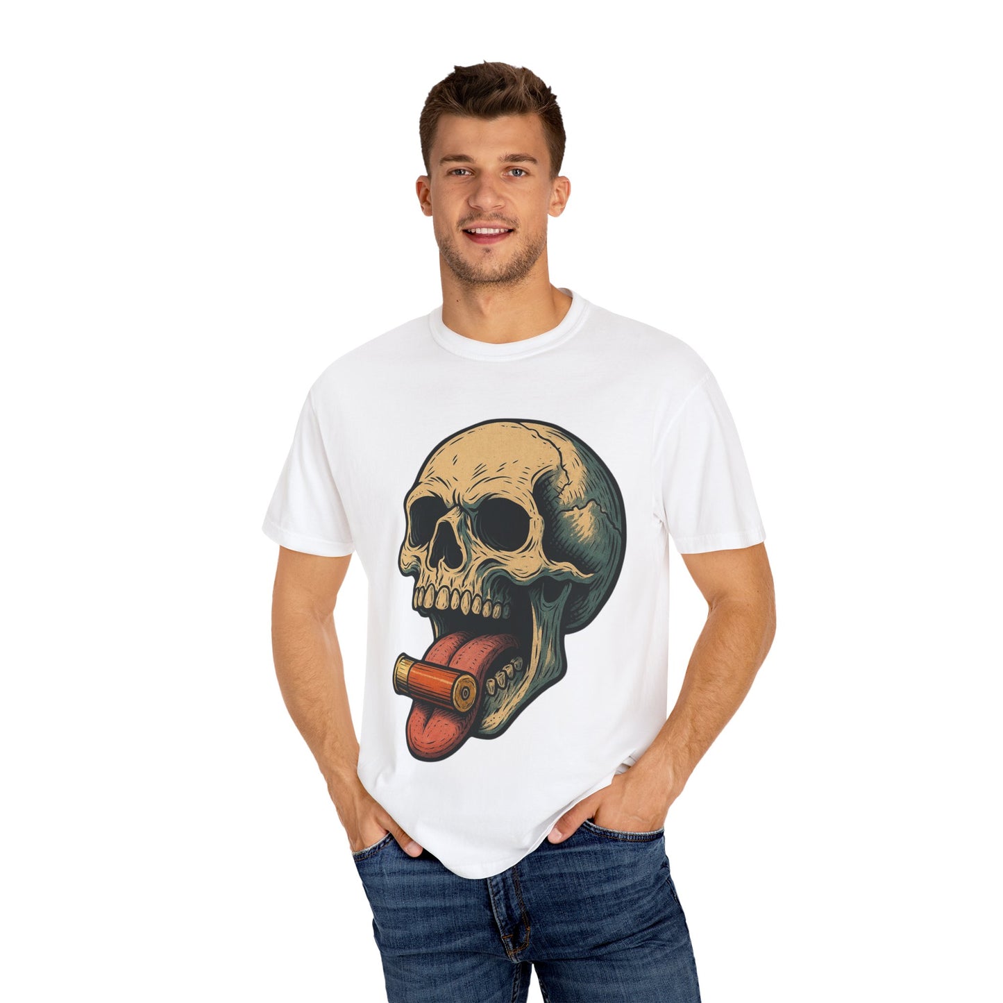 Skull & Shell | Clay Target Sports Tee – Trap, Skeet & Sporting Clays"