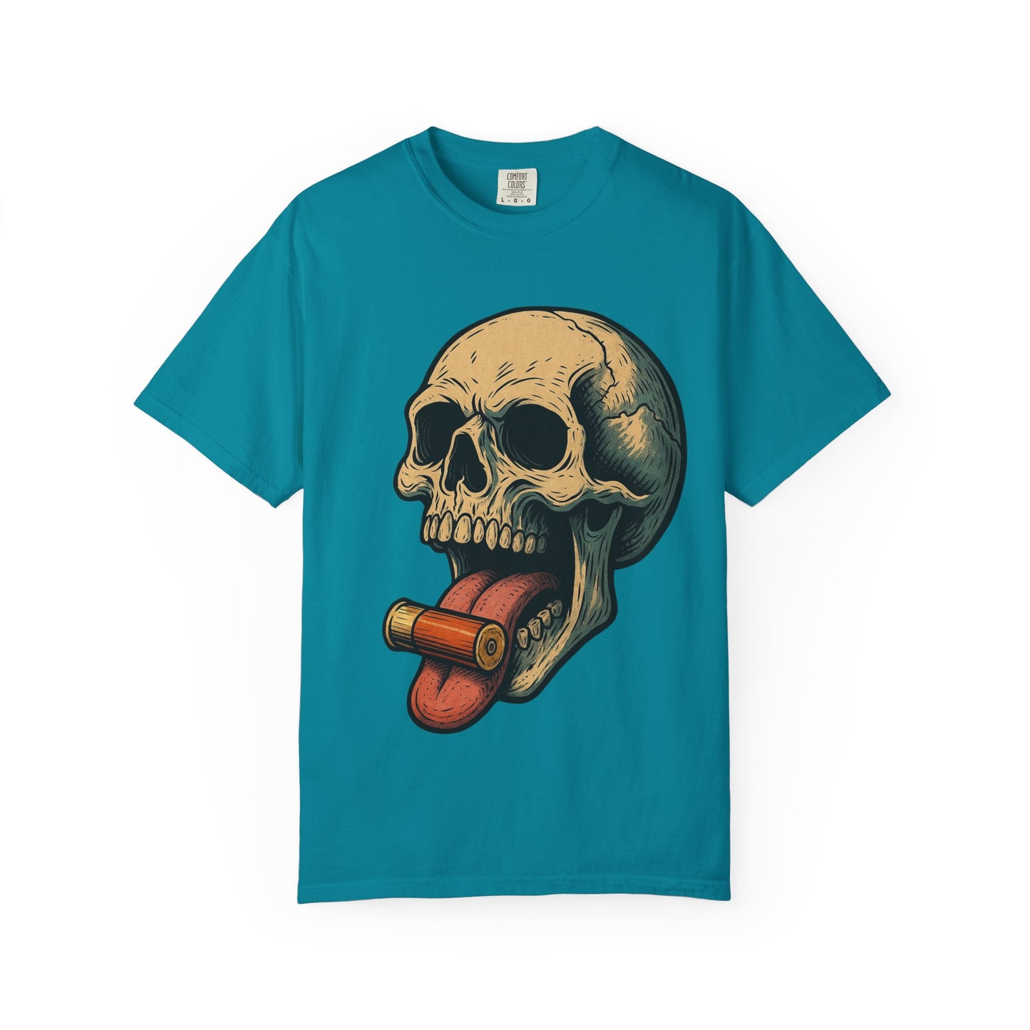 Skull & Shell | Clay Target Sports Tee – Trap, Skeet & Sporting Clays"