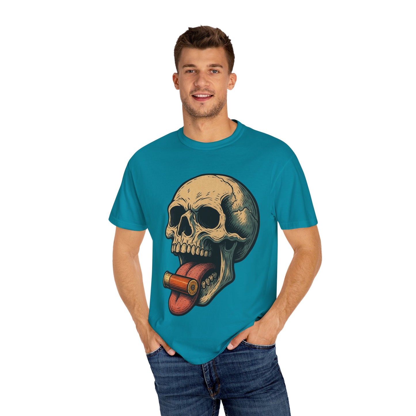 Skull & Shell | Clay Target Sports Tee – Trap, Skeet & Sporting Clays"