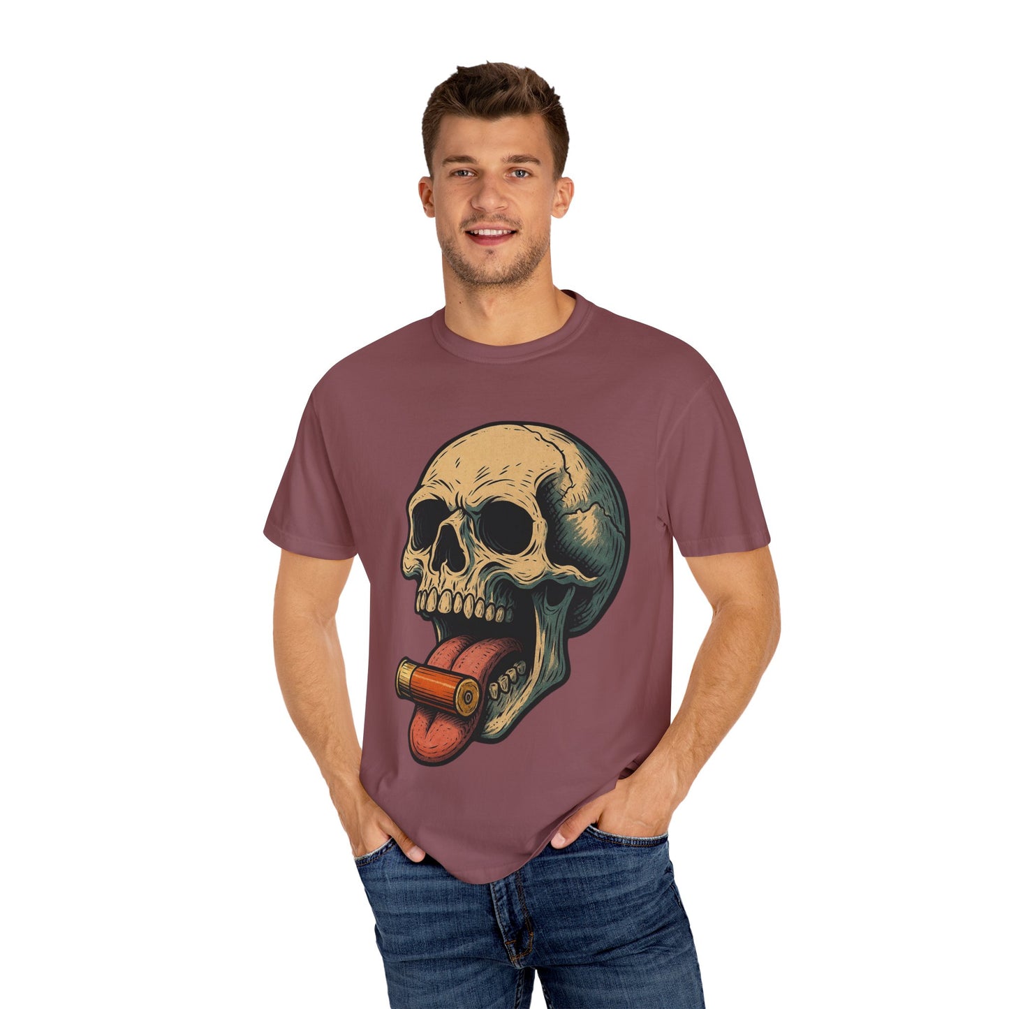 Skull & Shell | Clay Target Sports Tee – Trap, Skeet & Sporting Clays"