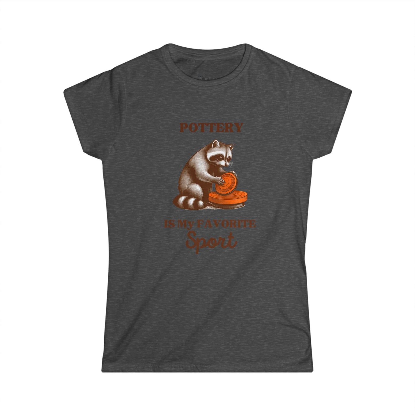Women’s “Pottery Is My Favorite Sport” Tee – Funny Clay Target T-Shirt