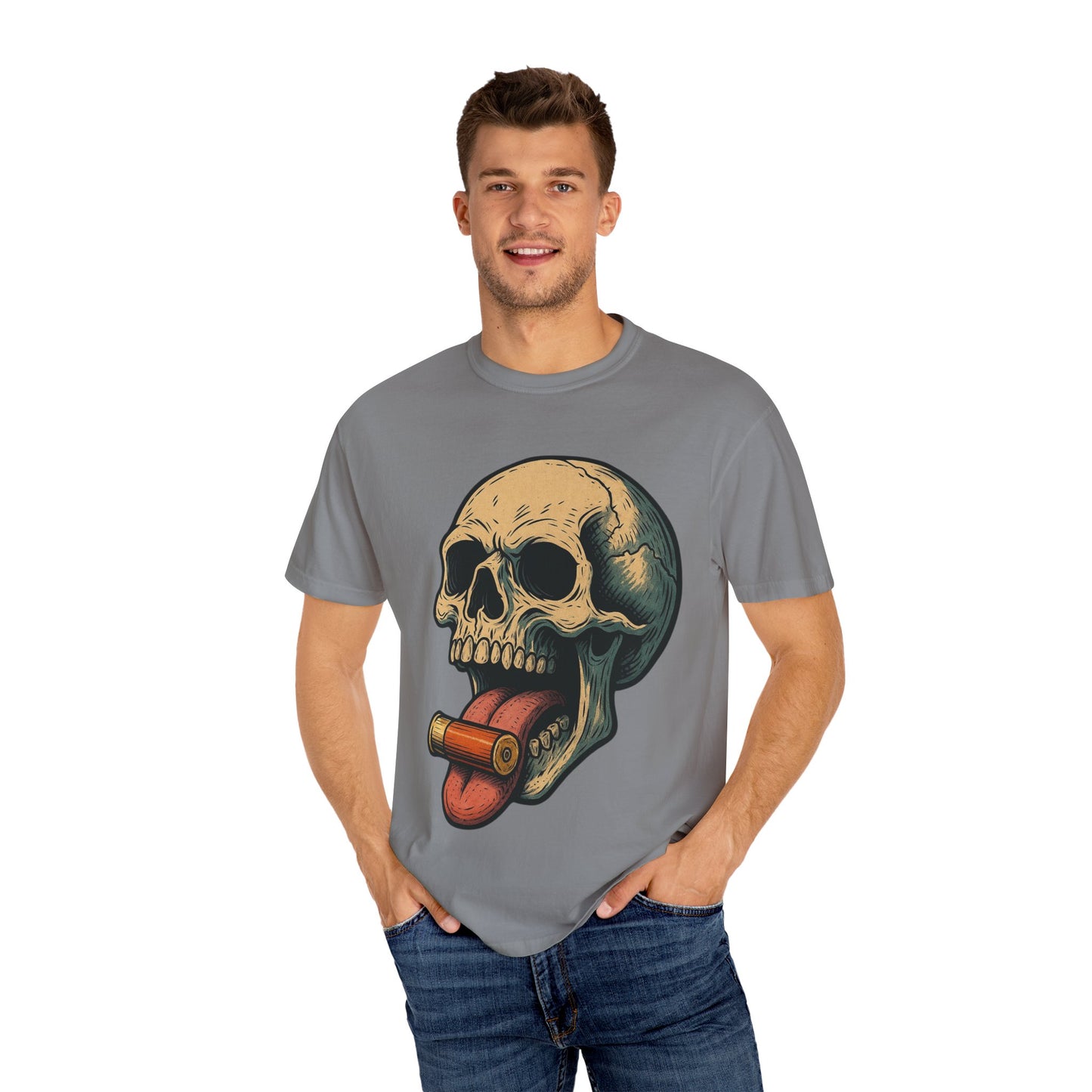Skull & Shell | Clay Target Sports Tee – Trap, Skeet & Sporting Clays"
