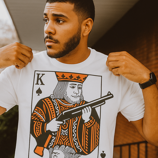 🏆 On Point “King of Clays” Premium Tee – Clay Shooting Edition